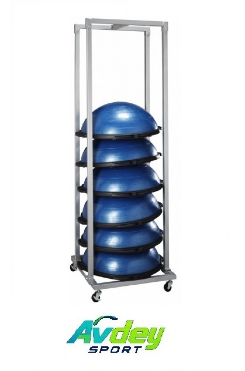 Стойка для хранения баланс-степов на 10 штук