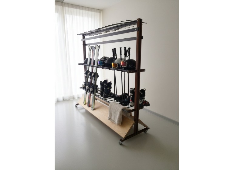 Как увеличить вместимость горнолыжного проката на 30% без расширения площади